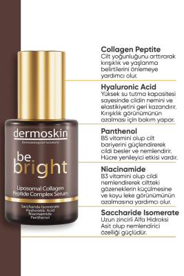 Dermoskin Be Bright Liposomal Collagen Peptit Complex Serum 30 ml - 6