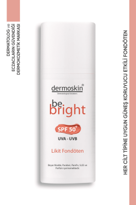 Dermoskin Be Bright Spf50+ Likit Fondöten 33 Ml (light) - 1