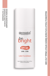Dermoskin Be Bright Spf50+ Likit Fondöten 33 Ml (medium) - 1