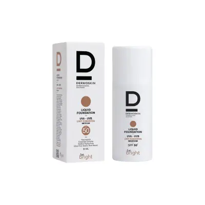 Dermoskin Be Bright Spf50+ Likit Fondöten 33 Ml (medium) - 3