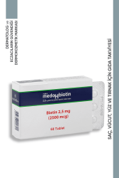 Dermoskin Medohbiotin Biotin 2.5 mg 60 Tablet - 1