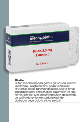 Dermoskin Medohbiotin Biotin 2.5 mg 60 Tablet - 5