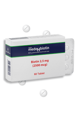 Dermoskin Medohbiotin Biotin 2.5 mg 60 Tablet - 6