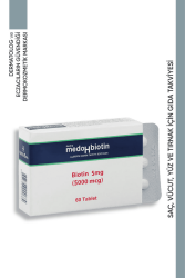 Dermoskin Medohbiotin Biotin 2,5mg 120 Tablet - 1