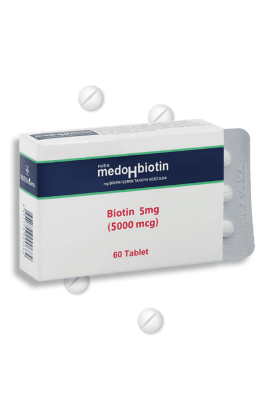 Dermoskin Medohbiotin Biotin 2,5mg 120 Tablet - 3