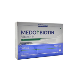 Dermoskin Medohbiotin Biotin 5 mg 60 Tablet - Dermoskin