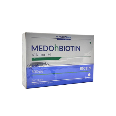 Dermoskin Medohbiotin Biotin 5 mg 60 Tablet - 2