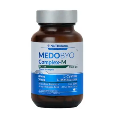Dermoskin NutraFarm Medobyocomplex-M Biotin 60 Kapsül - 1