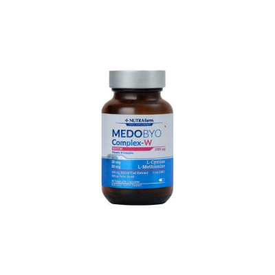 Dermoskin Nutrafarm Medobyocomplex-W 60 Bitkisel Kapsül - 1