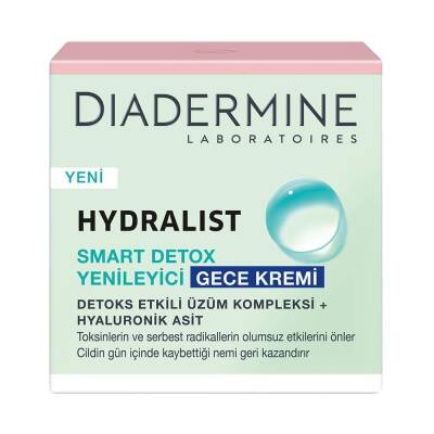 Diadermine Hydralist Smart Detox Gece Kremi 50 ml - 1
