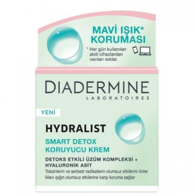 Diadermine Hydralist Smart Detox Koruyucu Krem 50 ml - 1