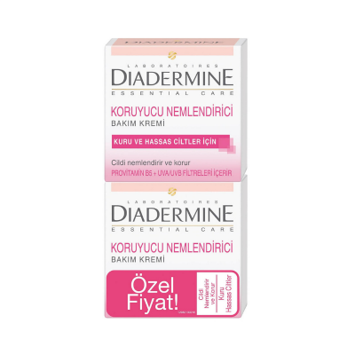 Diadermine Koruyucu Nemlendirici Bakım Kremi 2x50ml Set - 1