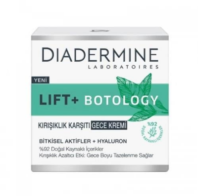 Diadermine Lift Botology Kırışıklık Karşıtı Gece Kremi 50 ml - 1