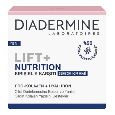 Diadermine Lift+ Nutritive Gece Bakım Kremi 50 ml - 1