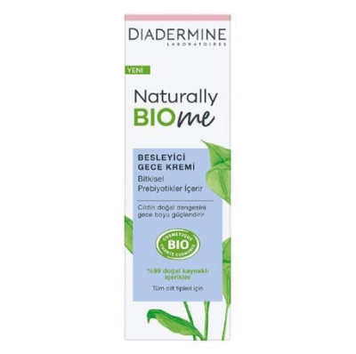 Diadermine Naturally Bio Me Gece Kremi Besleyici 50ml - 1