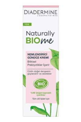 Diadermine Naturally Bio Me Nemlendirici Gündüz Kremi 50 ml + Besleyici Gece Kremi 50 ml Set - 2