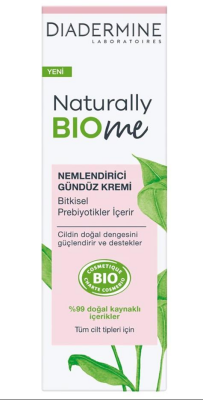 Diadermine Naturally Bio Me Nemlendirici Gündüz Kremi 50ml - 1