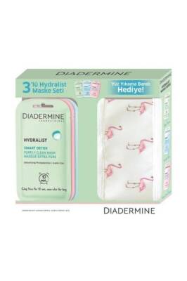 Diadermine Üçlü Hydralist Maske Seti + Yüz Yıkama Bandı Hediye - 1