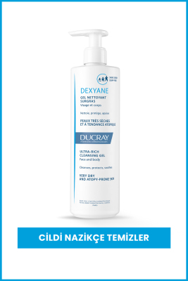 Ducray Dexyane Cleansing Gel 400 Ml Atopik Ciltler İçin Temizleme - 5