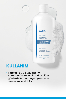Ducray Elution Hassas Saçlar İçin Şampuan 400 ml - 11