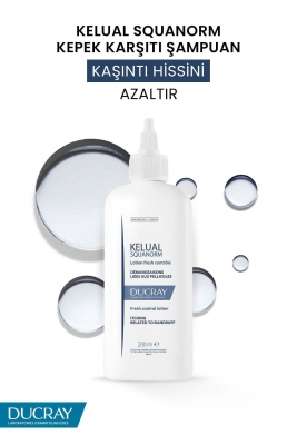 Ducray Kelual Squanorm Kepek Önleyici ve Yatıştırıcı Losyon 200 ml - 2