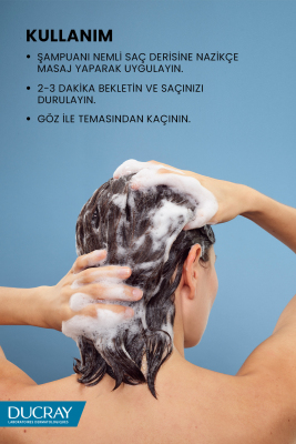 Ducray Kelual Squanorm Normal ve Yağlı Saçlar İçin Kepek Karşıtı Şampuan 400 ml - 9