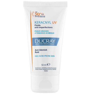 Ducray Keracnyl UV SPF50+ Anti-Blemish Fluid 50 ml - 1