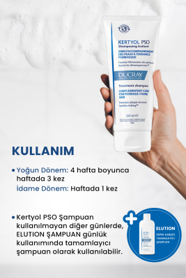 Ducray Kertyol P.S.O Shampoo 200ml - 9