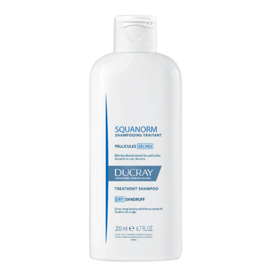 Ducray Squanorm Sec Shampoo 200 Ml Dry Dandruff - 1
