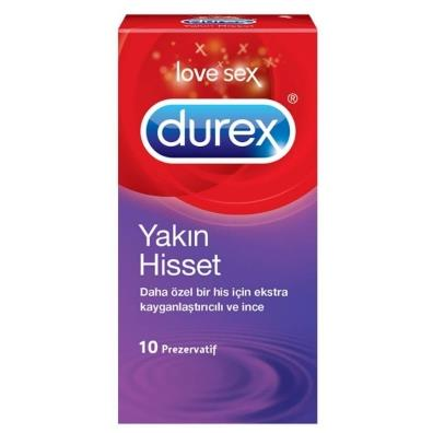 Durex Yakın Hisset 10'lu Prezervatif - 1