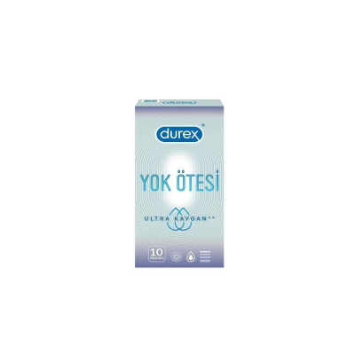 Durex Yok Ötesi Ultra Kaygan Prezervatif 10 Adet - 1