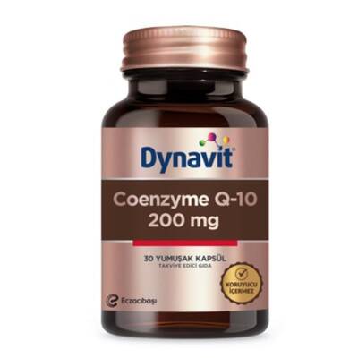 Dynavit Coenzyme Q-10 200 Mg 30 Yumuşak Kapsül - 1