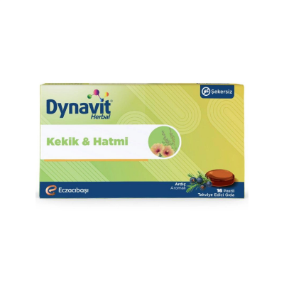 Dynavit Herbal Kekik ve Hatmi Pastil 16 Adet - 1