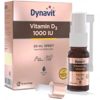 Dynavit Vitamin D3 1000 IU Sprey 20 ml - 1