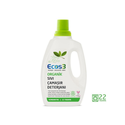 Ecos3 Organik Sıvı Çamaşır Deterjanı 750 ml - 1