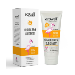 Ecowell Organik Bebek Güneş Kremi SPF50 110 gr - Ecowell
