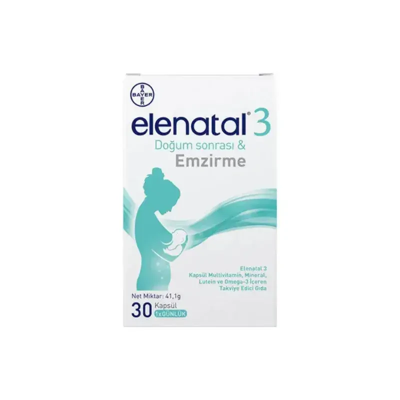 Elenatal 3 30 Kapsül -1
