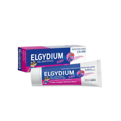 Elgydium Kırmızı Meyve Aromalı 3-6 Yaş Çocuk Diş Macunu 50 ml - 1