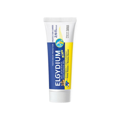 Elgydium Muz Aromalı 2-6 Yaş Çocuk Diş Macunu 50 ml - 1