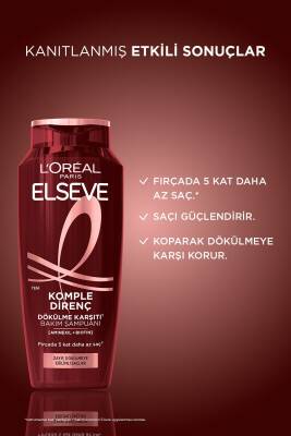 Elseve Komple Direnç Dökülme Karşıtı Şampuan 300 ml - 4