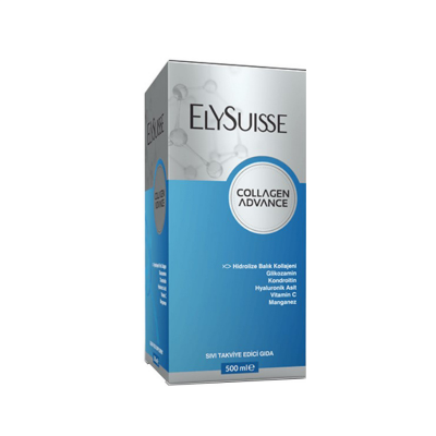 ElySuisse Collagen Advance Sıvı Kollajen Takviye Edici Gıda 500 ml - 1