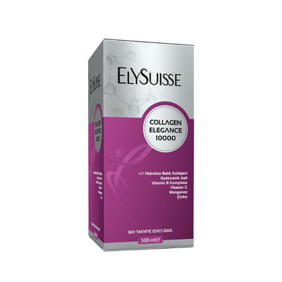 ElySuisse Collagen Elegance 10000 Sıvı Takviye Edici Gıda 500 ml - 1