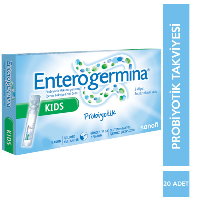 Enterogermina Kids Çocuklar Için Takviye Edici Gıda 5ml x 20 Flakon - 2