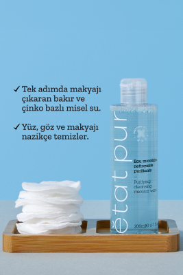 Etat Pur Arındırıcı Makyaj Temizleme Suyu 200 ml - 7