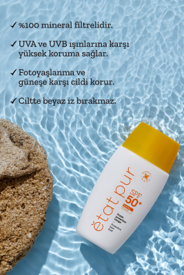 Etat Pur Mineral Fluid Spf 50+ Güneş Koruyucu 40 ml - 8