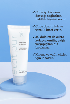Etat Pur Moisturizing Gel Cream 40 ml - 8