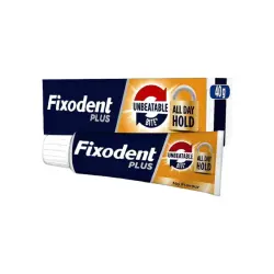 Fixodent Plus Premium Protez Diş Yapıştırıcı Krem 40gr - 2