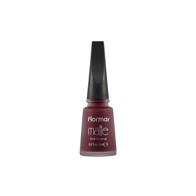 Flormar Matte Oje - M23 Brgndy In Matte - 1