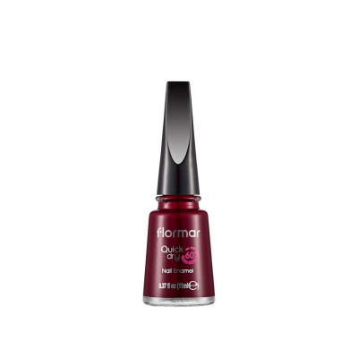 Flormar Quick Dry Oje - QD22 Red Velvet - 1