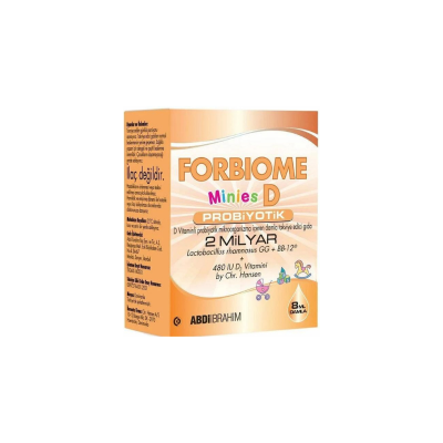Forbiome Minies D Probiyotik Vitamin D 8 ml Damla - 1
